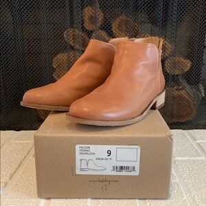 Beek Falcon Leather Ankle Booties, womens size 9 - Anthropologie Nordstrom